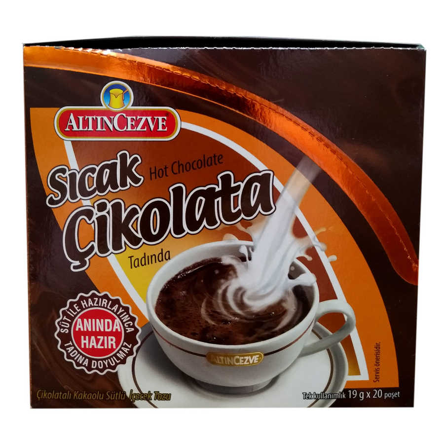 Sıcak Çikolata Tek İçimlik İçecek Tozu 19 Gr X 20 Pşt 16.00 TL + KDV