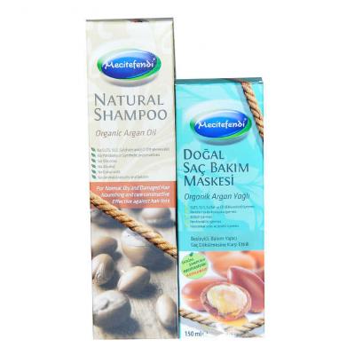 Argan Yağlı Şampuan 250 ML + Saç Maskesi 150 ML