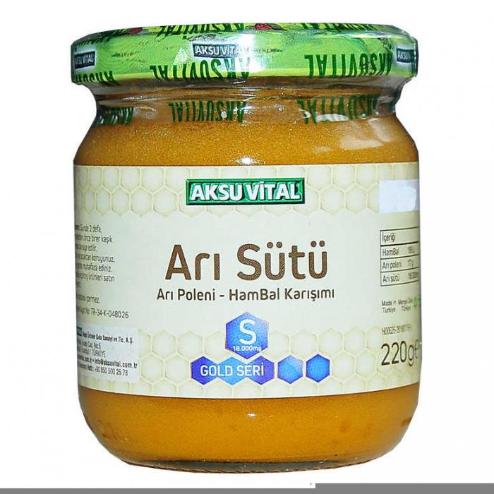 Arı Sütü Polen Bal Karışımı 18.000 MG