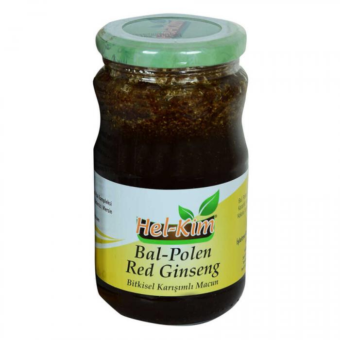 Bal Polen Red Ginsengli Bitkisel Karışımlı Macunnu 450 Gr