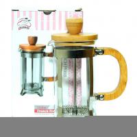 Bambu French Press Bitki Çayı Demliği 350ML