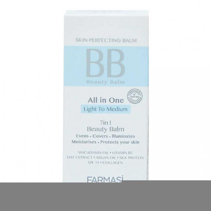 BB Yüz Kremi Açıktan Ortaya 50 ML