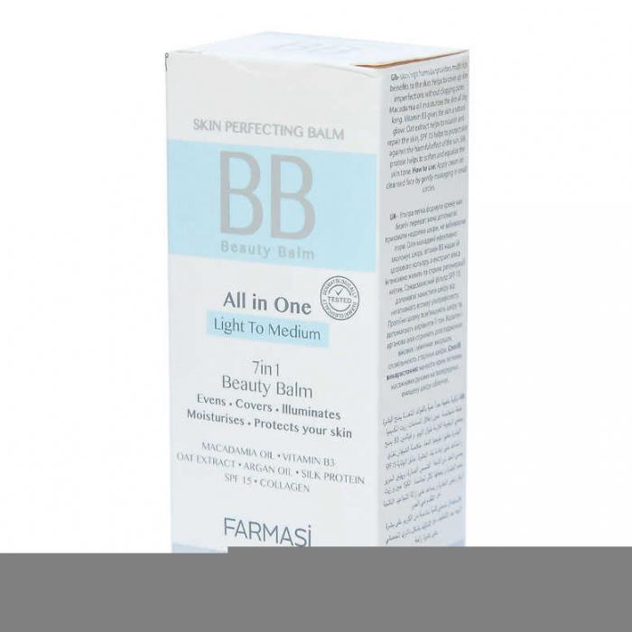 BB Yüz Kremi Açıktan Ortaya 50 ML