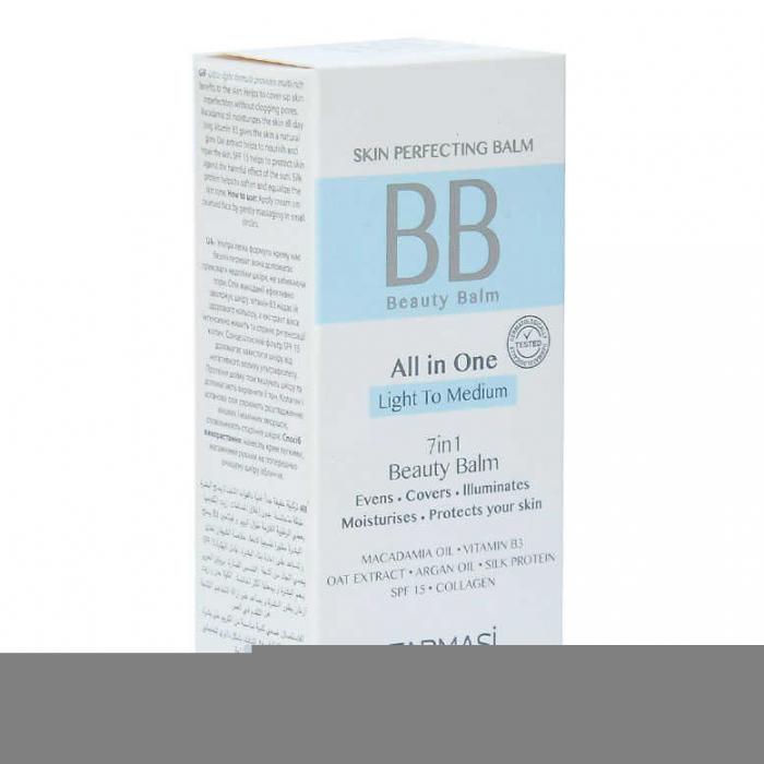 BB Yüz Kremi Açıktan Ortaya 50 ML