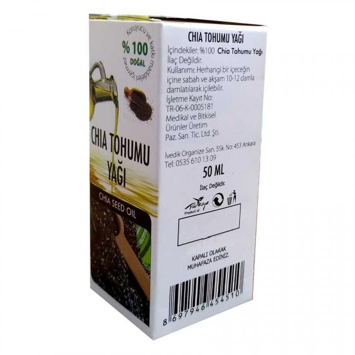 Chia Tohumu Yağı 50 ML