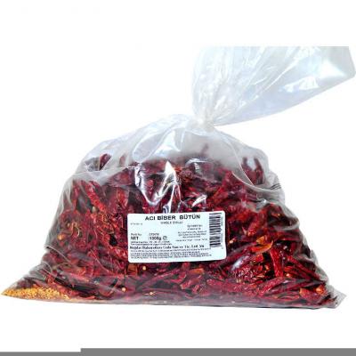 Çok Acı Biber Bütün 1 Kg Pkt