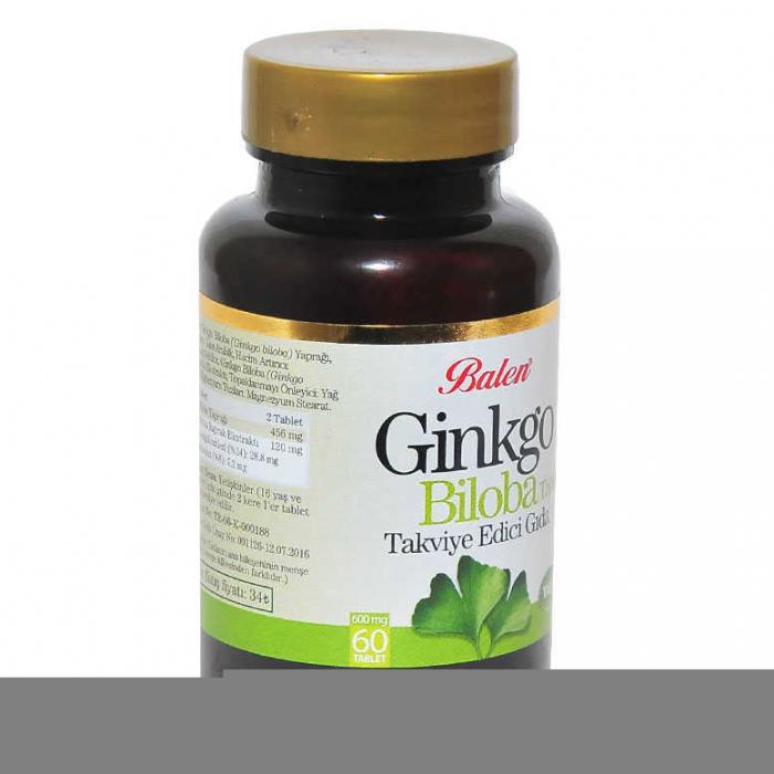 Ginkgo Biloba 60 Tablet