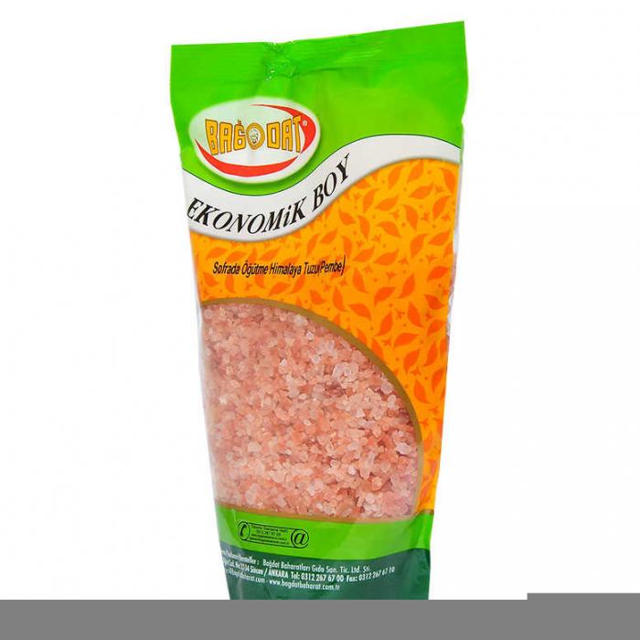 Himalaya Kristal Çakıl Tuz Pembe 1Kg