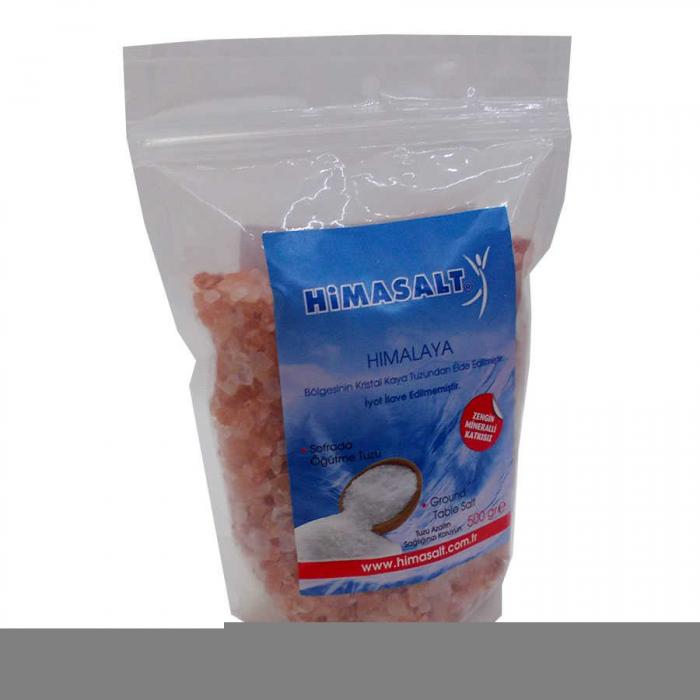 Himalaya Kristal Çakıl Tuz Pembe 500 Gr