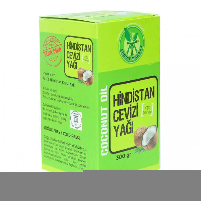 Hindistan Cevizi Yağı 300Gr