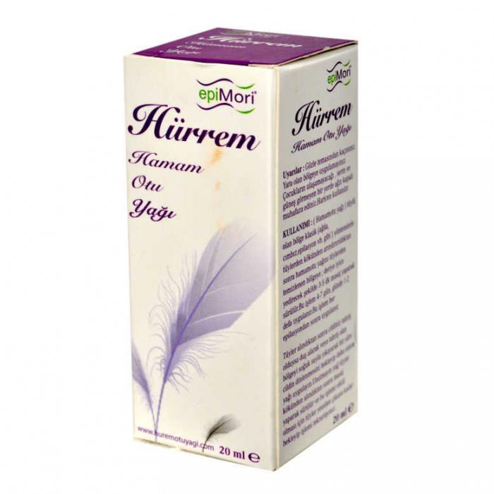 Hürrem Hamam Otu Yağı 20ML