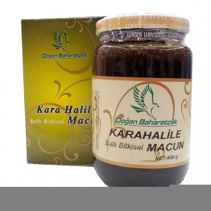 Kara Halileli Ballı Bitkisel Karışım 450Gr