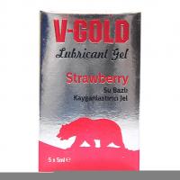 Kayganlaştırıcı Jel Strawberry 5 ML X 5Li