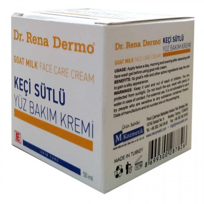 Keçi Sütlü Yüz Bakım Kremi 50 ML