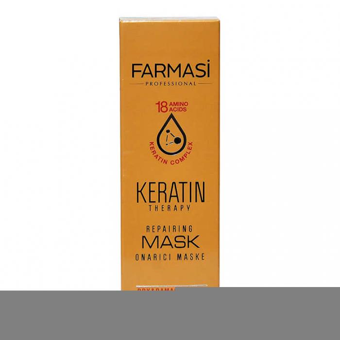 Keratin Terapi Onarıcı Saç Bakım Maskesi 200 ML