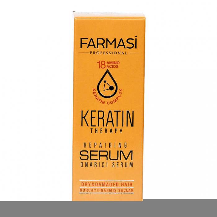 Keratin Terapi Onarıcı Saç Bakım Serumu 30 ML