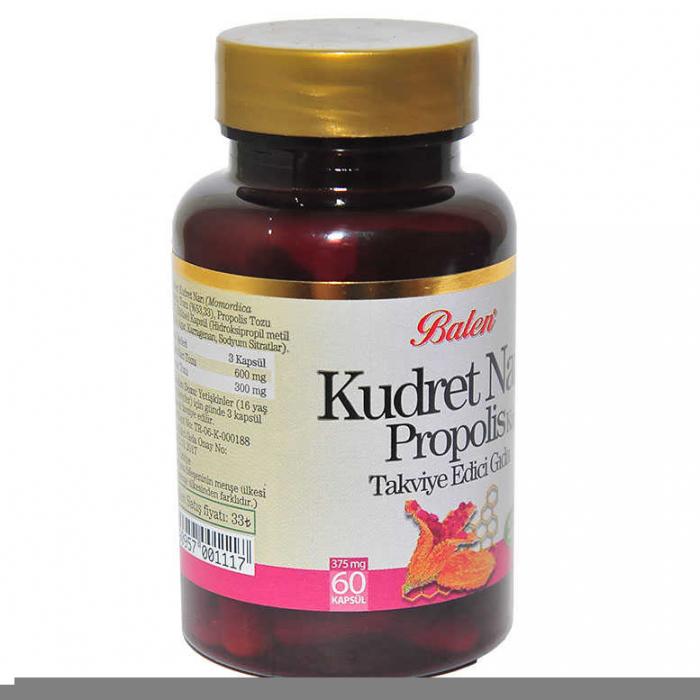 Kudret Narı Propolis 60 Kapsül