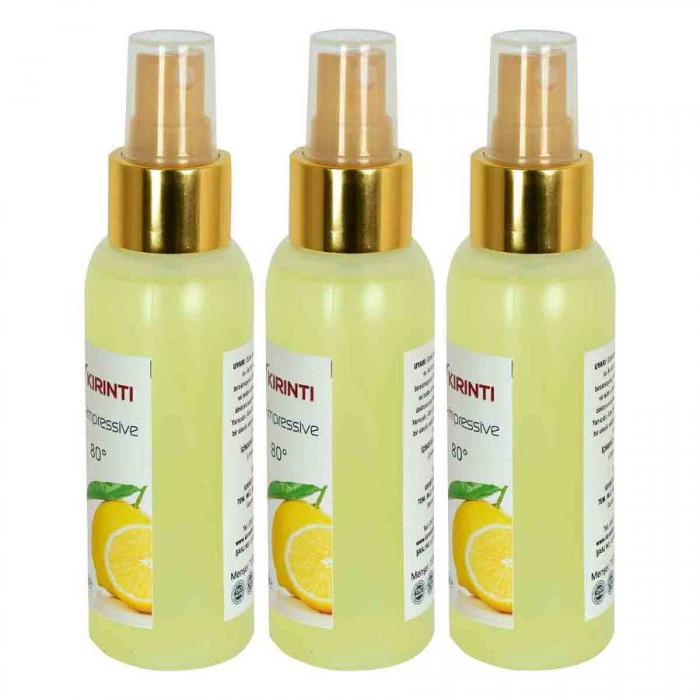 Limon Kolonyası 80° Sprey 3 X 100 ML