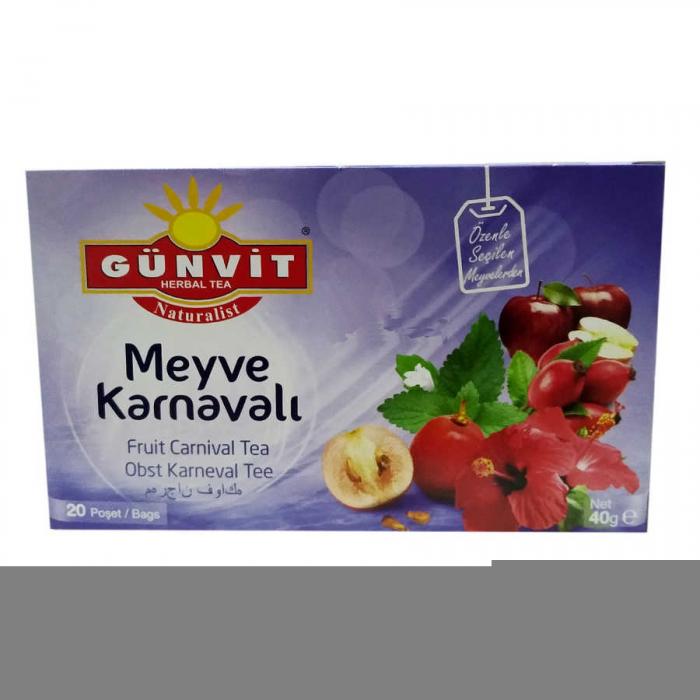 Meyve Karnavalı Karışık Bitki Çayı 20 Süzen Pşt