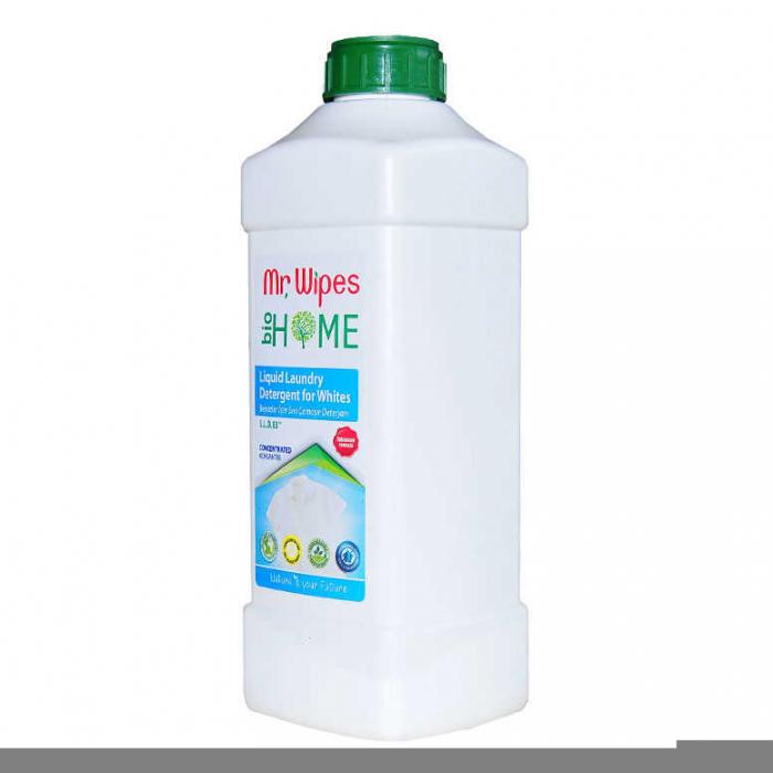 Mr. Wipes Sıvı Çamaşır Deterjanı Beyazlar İçin 1000 ML