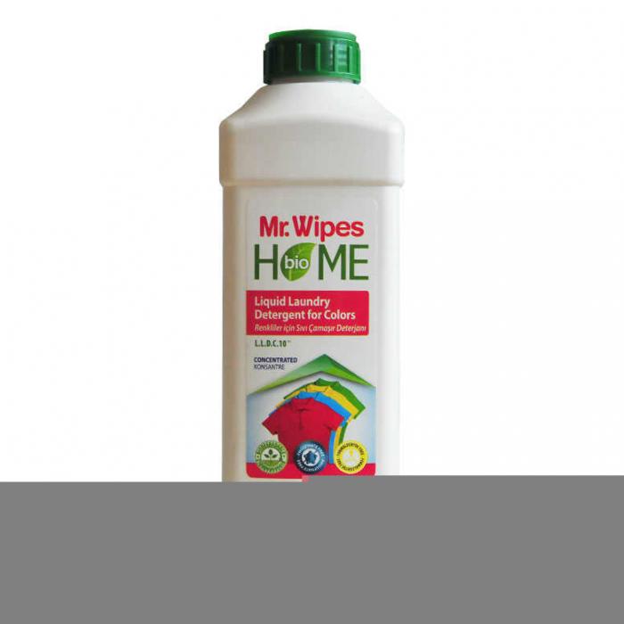 Mr. Wipes Sıvı Çamaşır Deterjanı Renkliler İçin 1000 ML