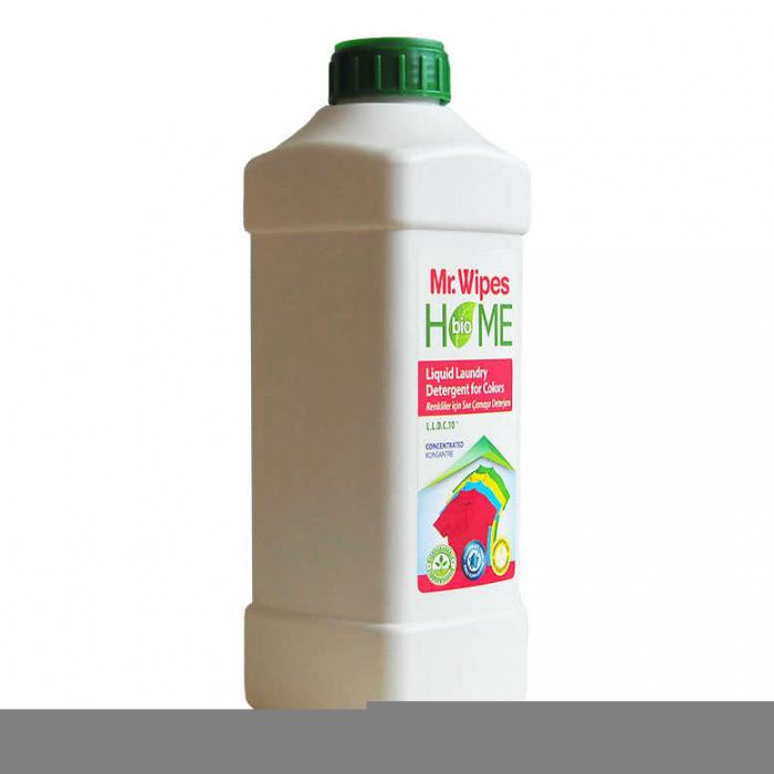 Mr. Wipes Sıvı Çamaşır Deterjanı Renkliler İçin 1000 ML