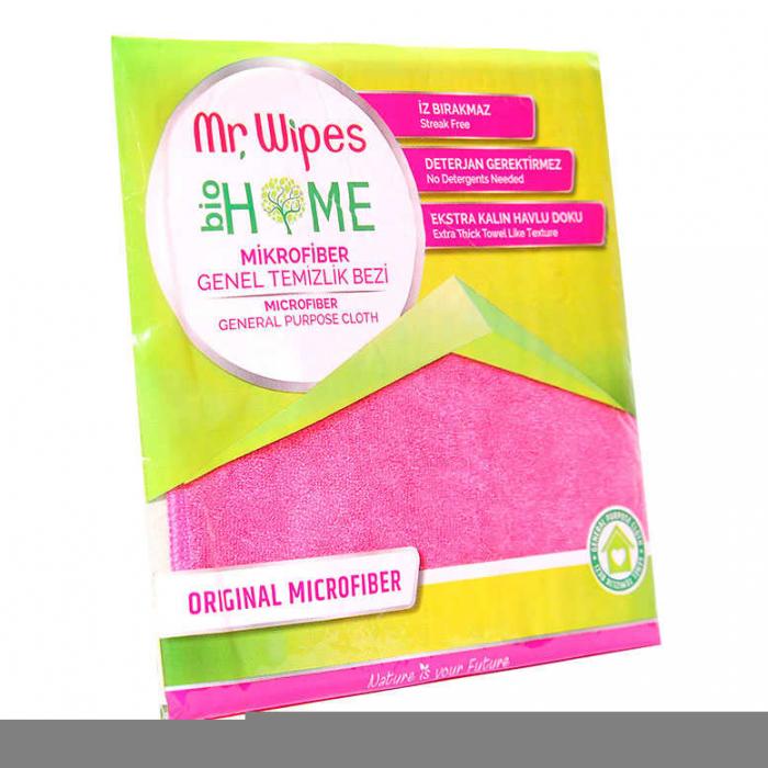 Mr. Wipes Antibakteriyel Microfiber Genel Temizlik Bezi 1 Ad