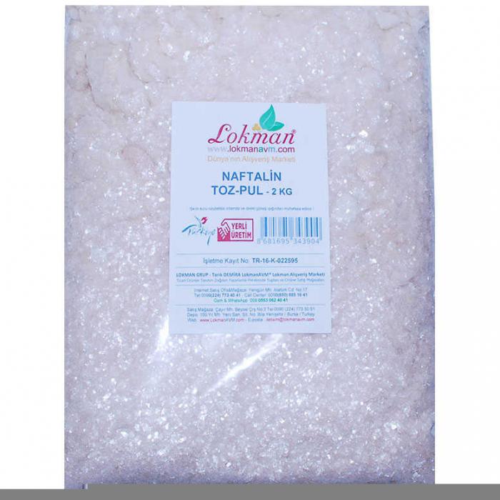 Naftalin Toz Pul 2 Kg Pkt