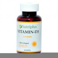 Nutriplus Vitamin D3 60 Kapsül