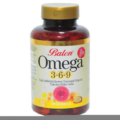 Omega 3-6-9 1585 Mg x 100 Yumuşak Kapsül