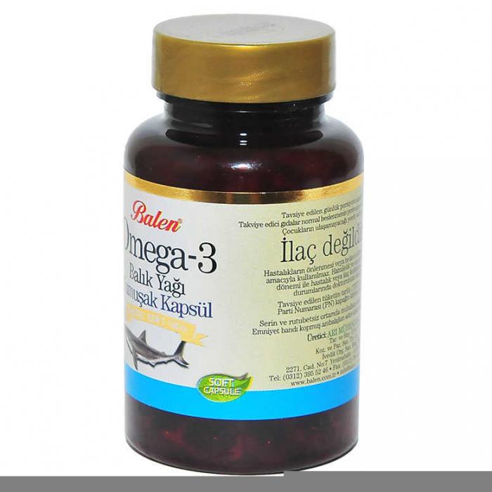 Omega-3 Balık Yağı 100 Kapsül