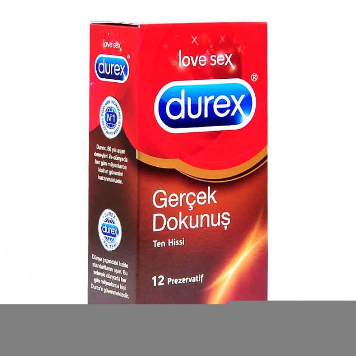 Prezervatif Gerçek Dokunuş 12 Ad