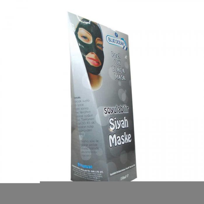 Soyulabilir Siyah Maske 150ML