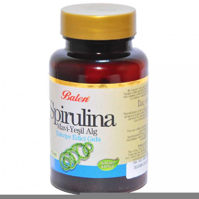 Spirulina 80 Kapsül