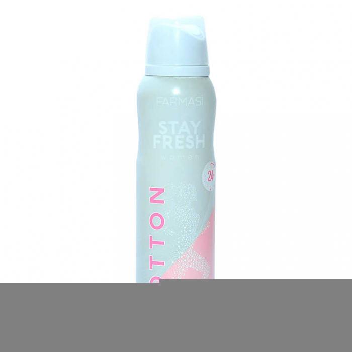 Stay Fresh Cotton Deodorant For Women 150 ML