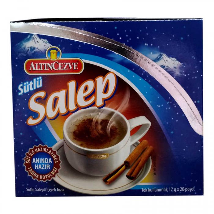 Sütlü Salepli Tek İçimlik İçecek Tozu 17 Gr X 20 Pşt