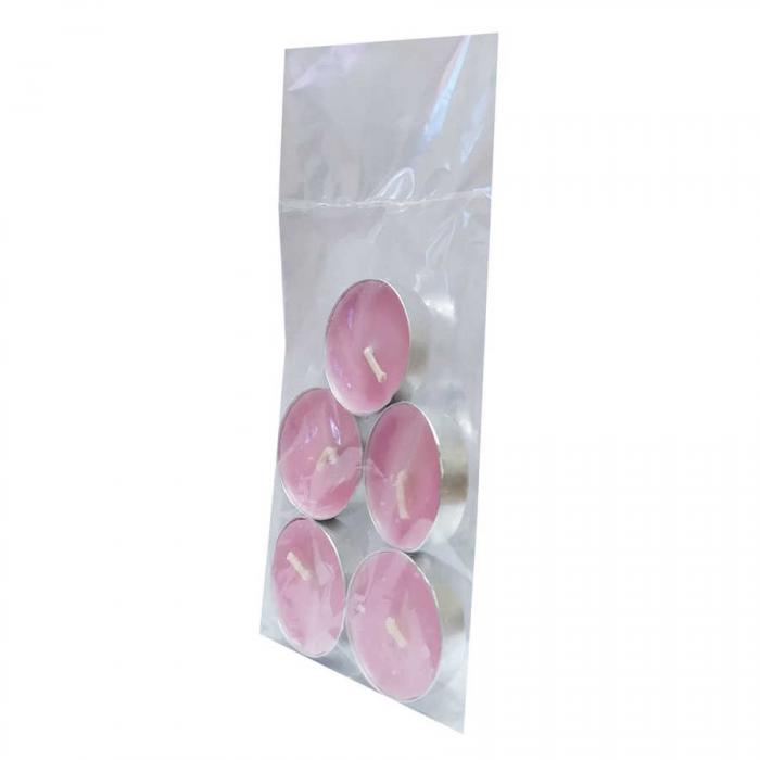 Tea Lights Pembe Mum 5 Ad