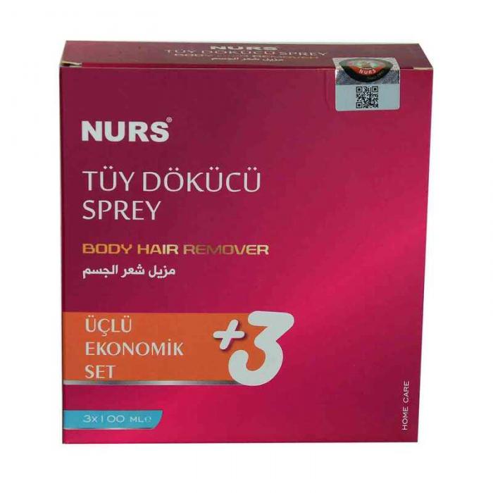 Tüy Dökücü Sprey 3X100ML