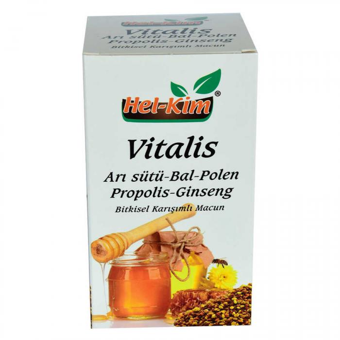 Vitalis Arı Sütü Bal Polen Propolis Ginsengli Bitkisel Macunnu 780 Gr