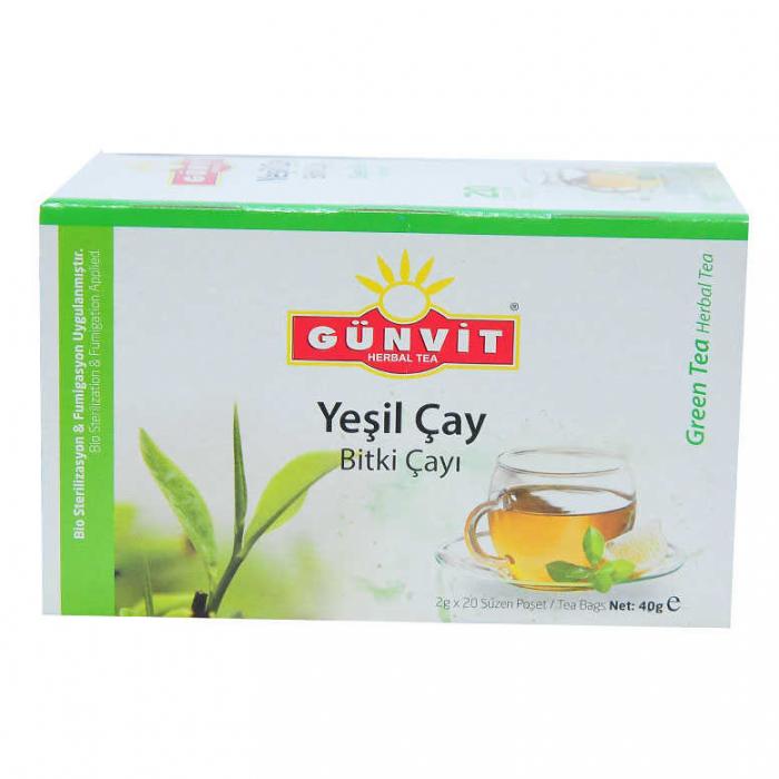 Yeşil Çay Bitki Çayı 20 Süzen Pşt