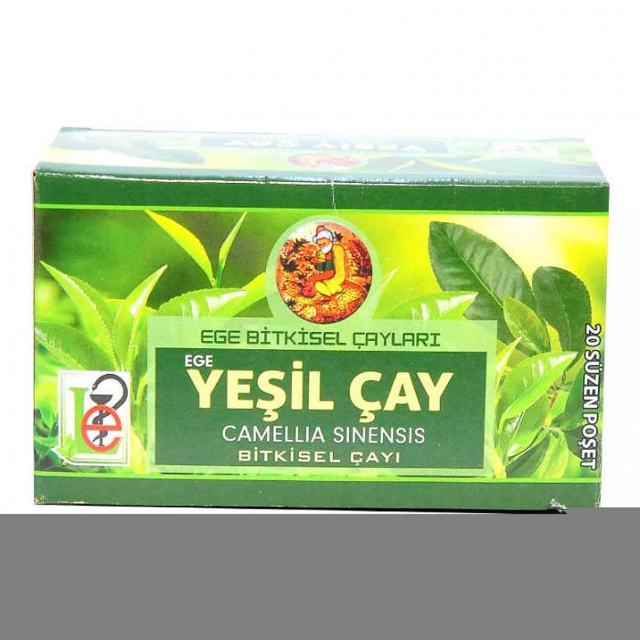 Yeşilçay Bitki Çayı 20 Süzen Pşt