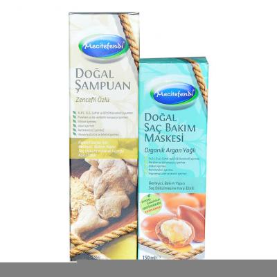 Zencefil Özlü Şampuan 250 ML + Argan Yağlı Saç Maskesi 150 ML