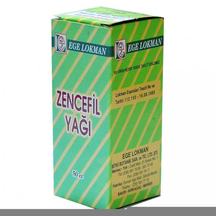 Zencefil Yağı 50 cc