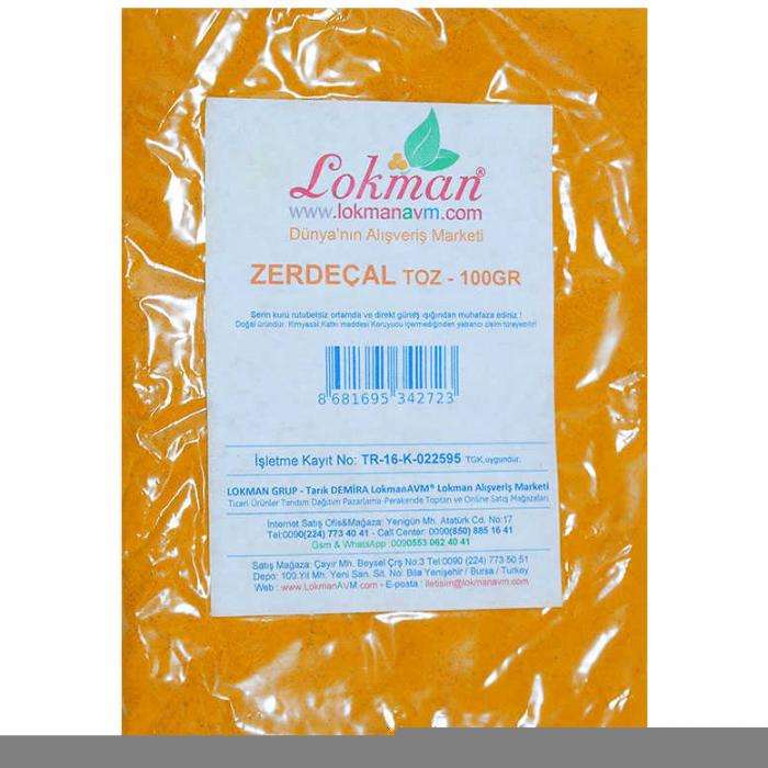 Zerdeçal Toz 100Gr Pkt